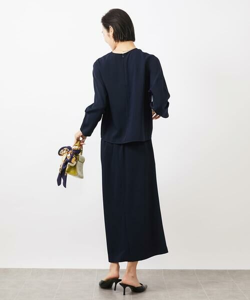 Maison de CINQ / メゾン ドゥ サンク ロング・マキシ丈スカート | [小さいサイズ]ペンシルスカート(セットアップ対応/洗える) | 詳細16