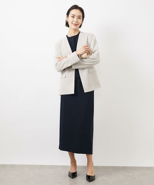 Maison de CINQ / メゾン ドゥ サンク ロング・マキシ丈スカート | [小さいサイズ]ペンシルスカート(セットアップ対応/洗える) | 詳細17