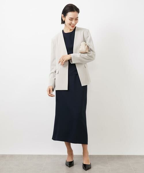 Maison de CINQ / メゾン ドゥ サンク ロング・マキシ丈スカート | [小さいサイズ]ペンシルスカート(セットアップ対応/洗える) | 詳細18