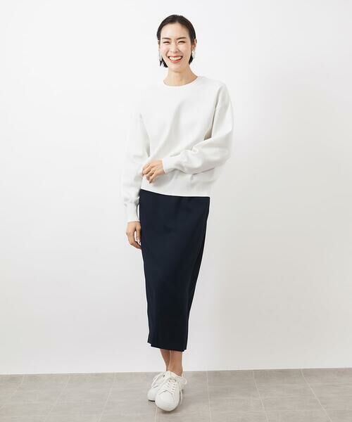 Maison de CINQ / メゾン ドゥ サンク ロング・マキシ丈スカート | [小さいサイズ]ペンシルスカート(セットアップ対応/洗える) | 詳細20