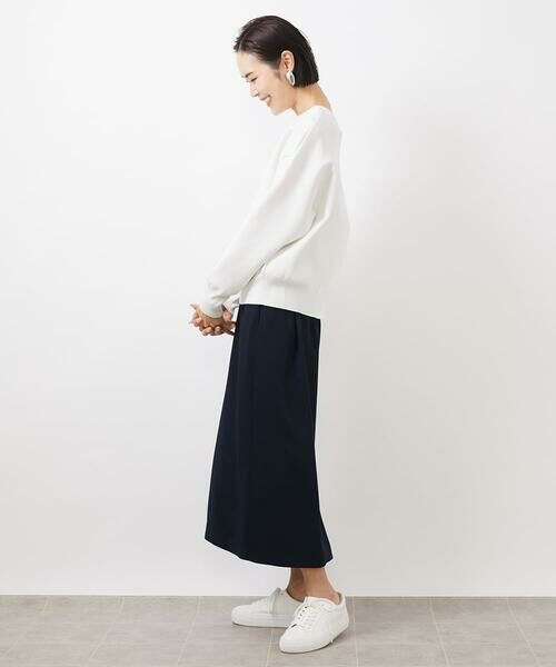 Maison de CINQ / メゾン ドゥ サンク ロング・マキシ丈スカート | [小さいサイズ]ペンシルスカート(セットアップ対応/洗える) | 詳細21