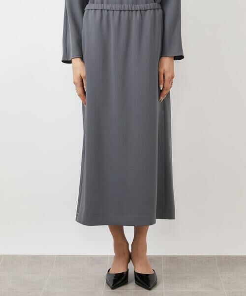 Maison de CINQ / メゾン ドゥ サンク ロング・マキシ丈スカート | [小さいサイズ]ペンシルスカート(セットアップ対応/洗える) | 詳細5