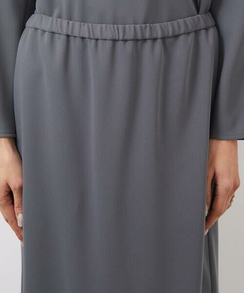 Maison de CINQ / メゾン ドゥ サンク ロング・マキシ丈スカート | [小さいサイズ]ペンシルスカート(セットアップ対応/洗える) | 詳細8