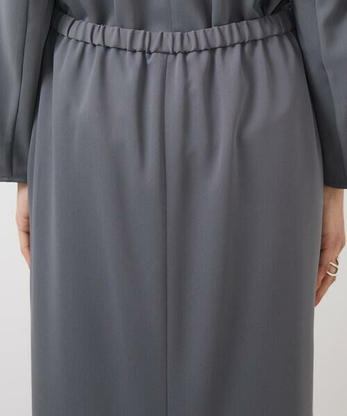 Maison de CINQ / メゾン ドゥ サンク ロング・マキシ丈スカート | [小さいサイズ]ペンシルスカート(セットアップ対応/洗える) | 詳細9