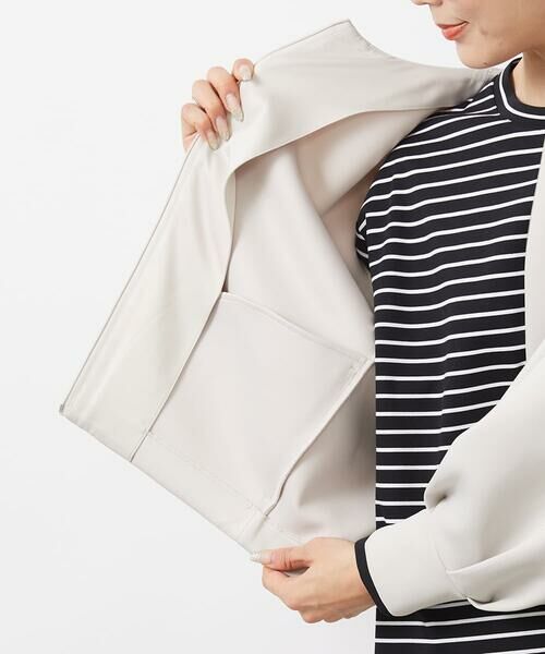 Maison de CINQ / メゾン ドゥ サンク カットソー | [小さいサイズ]2WAYジップカーデプルオーバー | 詳細13