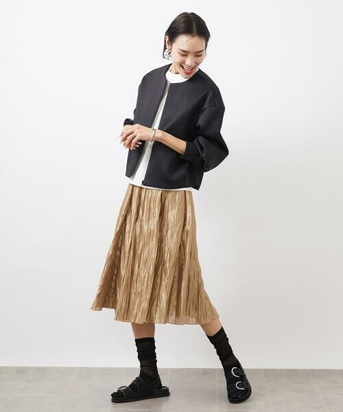 Maison de CINQ / メゾン ドゥ サンク カットソー | [小さいサイズ]2WAYジップカーデプルオーバー | 詳細18