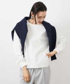 Maison de CINQ / メゾン ドゥ サンク カットソー | [小さいサイズ]ワンポイント刺繍ロングスリーブカットソー