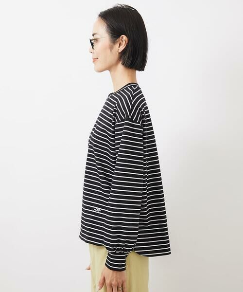 Maison de CINQ / メゾン ドゥ サンク カットソー | [小さいサイズ]ワンポイント刺繍ロングスリーブカットソー | 詳細15