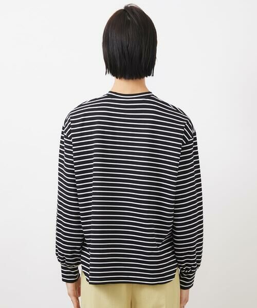 Maison de CINQ / メゾン ドゥ サンク カットソー | [小さいサイズ]ワンポイント刺繍ロングスリーブカットソー | 詳細16