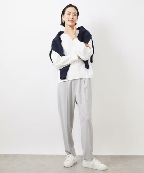 Maison de CINQ / メゾン ドゥ サンク カットソー | [小さいサイズ]ワンポイント刺繍ロングスリーブカットソー | 詳細24