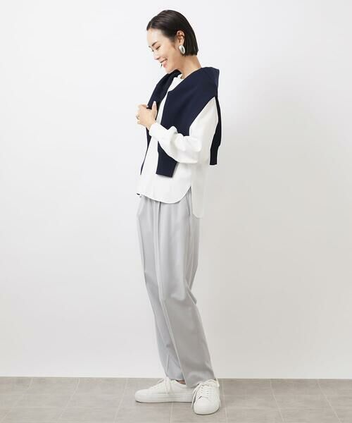 Maison de CINQ / メゾン ドゥ サンク カットソー | [小さいサイズ]ワンポイント刺繍ロングスリーブカットソー | 詳細25