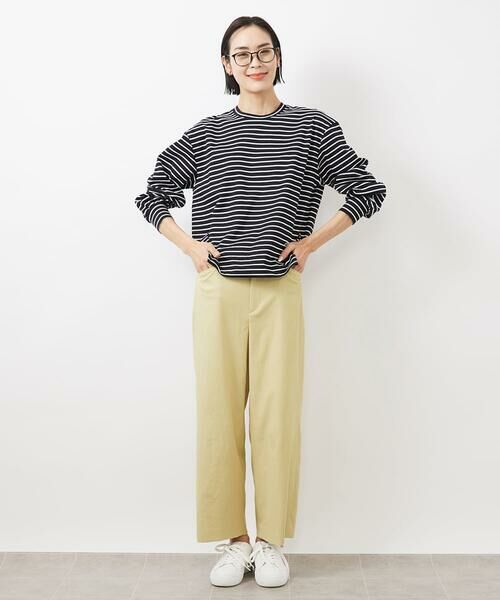 Maison de CINQ / メゾン ドゥ サンク カットソー | [小さいサイズ]ワンポイント刺繍ロングスリーブカットソー | 詳細26