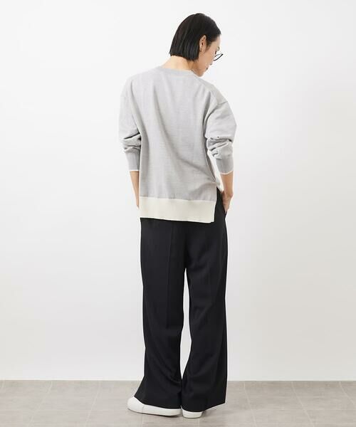 Maison de CINQ / メゾン ドゥ サンク その他パンツ | [小さいサイズ]ツイルワイドパンツ(多機能素材/セットアップ対応/洗える) | 詳細17