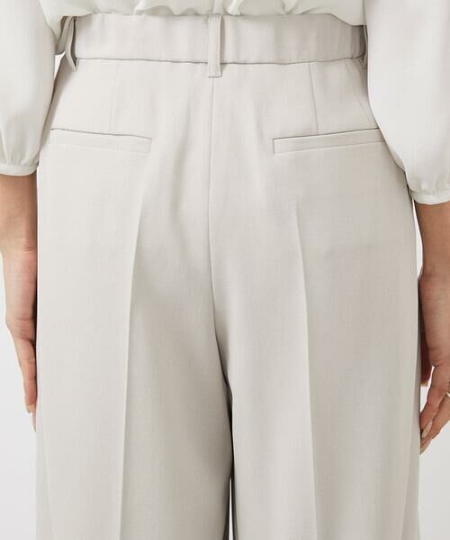 Maison de CINQ / メゾン ドゥ サンク その他パンツ | [小さいサイズ]ツイルワイドパンツ(多機能素材/セットアップ対応/洗える) | 詳細8
