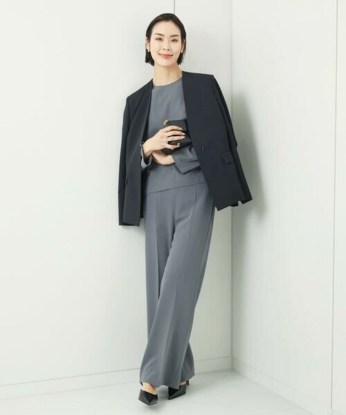 Maison de CINQ / メゾン ドゥ サンク その他パンツ | [小さいサイズ]ワイドパンツ(セットアップ対応/洗える) | 詳細13