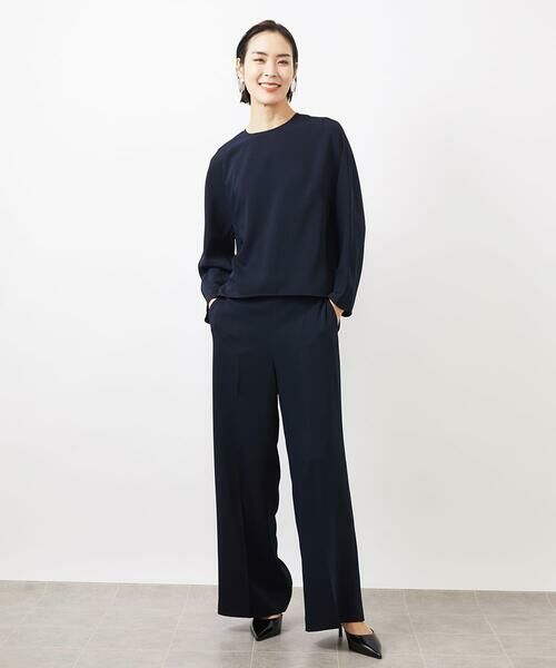 Maison de CINQ / メゾン ドゥ サンク その他パンツ | [小さいサイズ]ワイドパンツ(セットアップ対応/洗える) | 詳細24