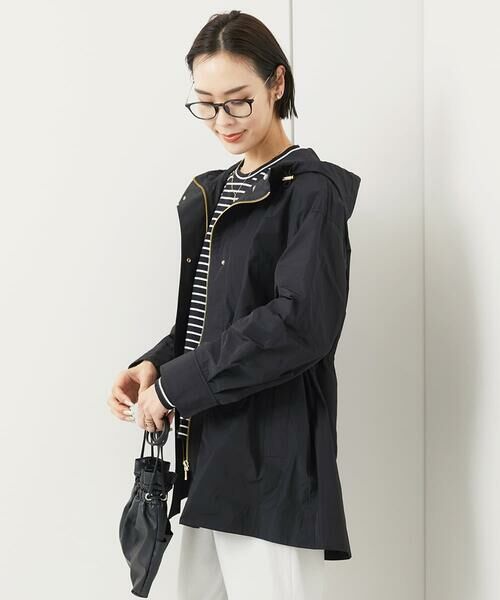 Maison de CINQ / メゾン ドゥ サンク その他アウター | [小さいサイズ]フード付きオーバーサイズコート | 詳細2