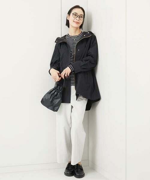 Maison de CINQ / メゾン ドゥ サンク その他アウター | [小さいサイズ]フード付きオーバーサイズコート | 詳細23