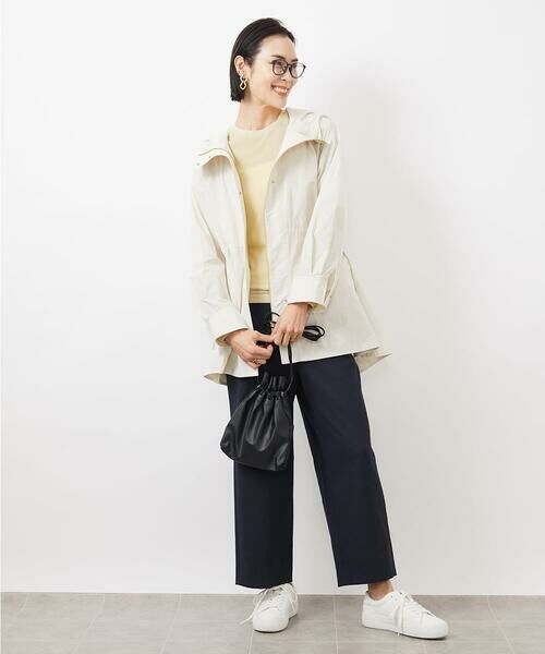 Maison de CINQ / メゾン ドゥ サンク その他アウター | [小さいサイズ]フード付きオーバーサイズコート | 詳細24