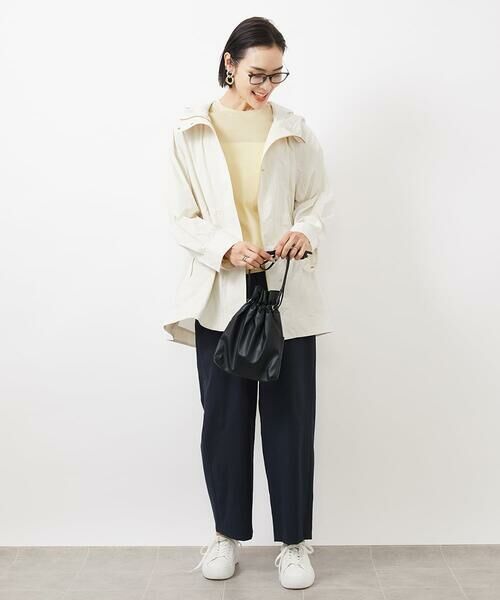 Maison de CINQ / メゾン ドゥ サンク その他アウター | [小さいサイズ]フード付きオーバーサイズコート | 詳細26