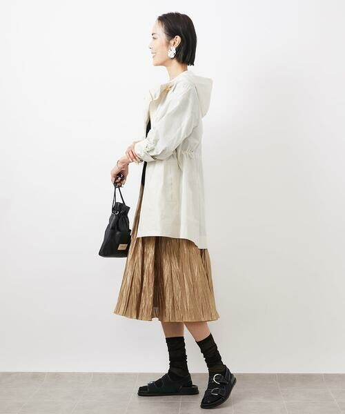 Maison de CINQ / メゾン ドゥ サンク その他アウター | [小さいサイズ]フード付きオーバーサイズコート | 詳細29