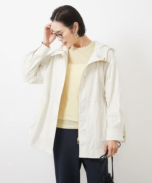 Maison de CINQ / メゾン ドゥ サンク その他アウター | [小さいサイズ]フード付きオーバーサイズコート | 詳細6