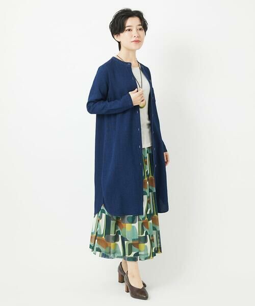 Maison de CINQ / メゾン ドゥ サンク シャツ・ブラウス | 二重織ガーゼデニムロングブラウス | 詳細17