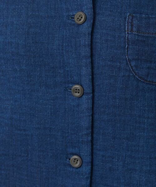 Maison de CINQ / メゾン ドゥ サンク シャツ・ブラウス | 二重織ガーゼデニムブラウス | 詳細10