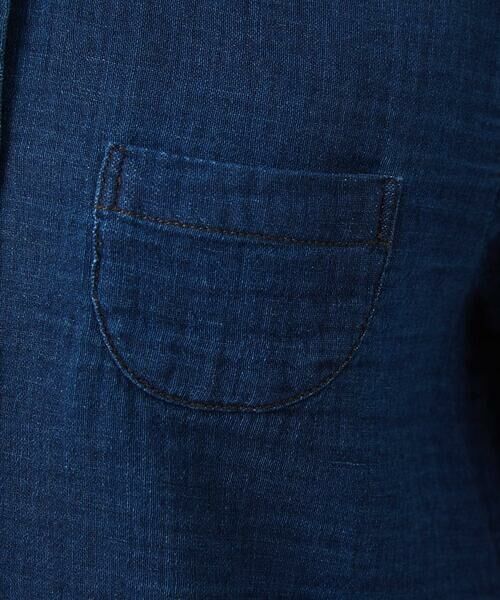 Maison de CINQ / メゾン ドゥ サンク シャツ・ブラウス | 二重織ガーゼデニムブラウス | 詳細11