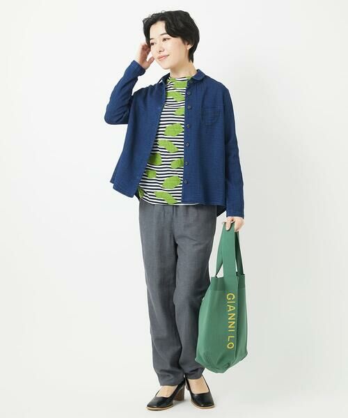 Maison de CINQ / メゾン ドゥ サンク シャツ・ブラウス | 二重織ガーゼデニムブラウス | 詳細18