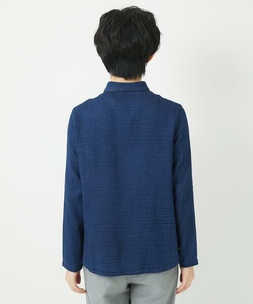 Maison de CINQ / メゾン ドゥ サンク シャツ・ブラウス | 二重織ガーゼデニムブラウス | 詳細6