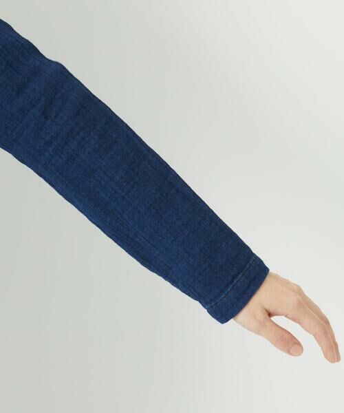 Maison de CINQ / メゾン ドゥ サンク シャツ・ブラウス | 二重織ガーゼデニムブラウス | 詳細8