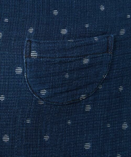 Maison de CINQ / メゾン ドゥ サンク シャツ・ブラウス | 二重織ガーゼデニムドットブラウス | 詳細10
