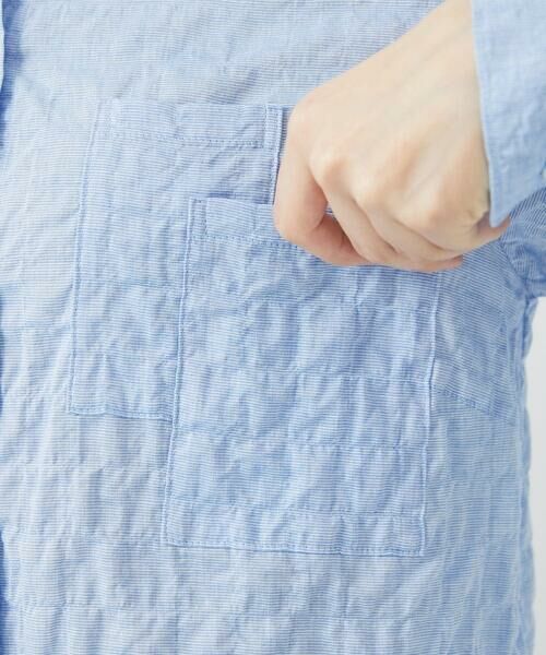 Maison de CINQ / メゾン ドゥ サンク シャツ・ブラウス | [日本製]シャーリングシャンブレーブラウス | 詳細11