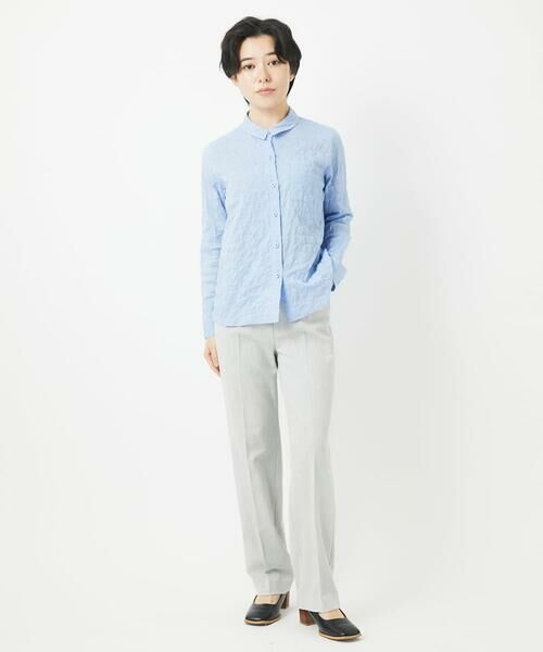 Maison de CINQ / メゾン ドゥ サンク シャツ・ブラウス | [日本製]シャーリングシャンブレーブラウス | 詳細16