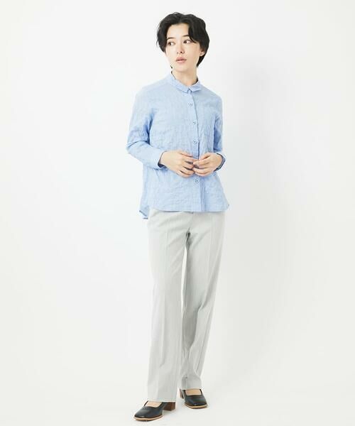 Maison de CINQ / メゾン ドゥ サンク シャツ・ブラウス | [日本製]シャーリングシャンブレーブラウス | 詳細17