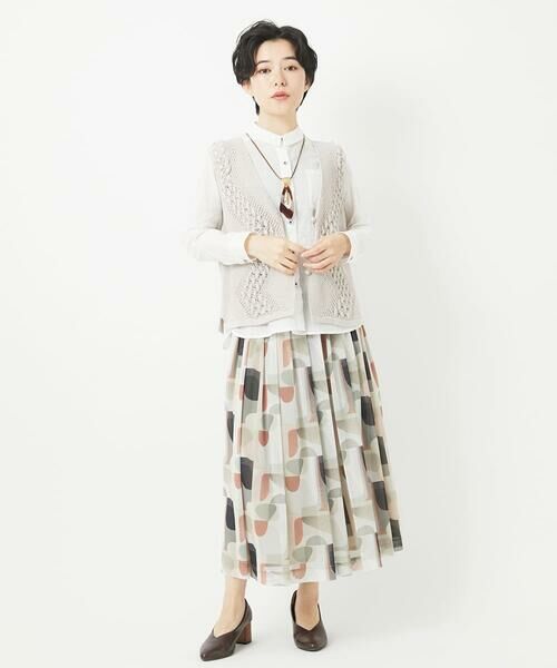 Maison de CINQ / メゾン ドゥ サンク シャツ・ブラウス | [日本製]シャーリングシャンブレーブラウス | 詳細21