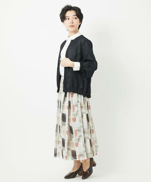 Maison de CINQ / メゾン ドゥ サンク シャツ・ブラウス | [日本製]シャーリングシャンブレーブラウス | 詳細24