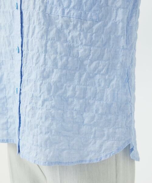 Maison de CINQ / メゾン ドゥ サンク シャツ・ブラウス | [日本製]シャーリングシャンブレーブラウス | 詳細9