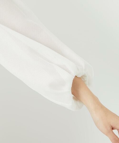 Maison de CINQ / メゾン ドゥ サンク その他アウター | メッシュシアーショート丈ブルゾン | 詳細11