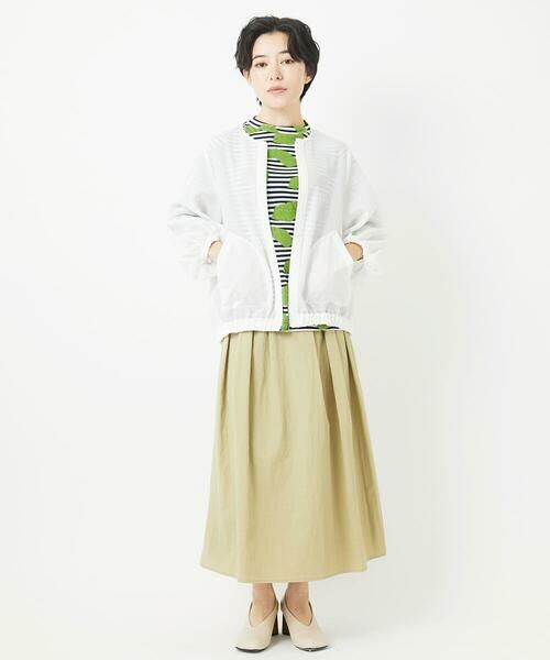 Maison de CINQ / メゾン ドゥ サンク その他アウター | メッシュシアーショート丈ブルゾン | 詳細17