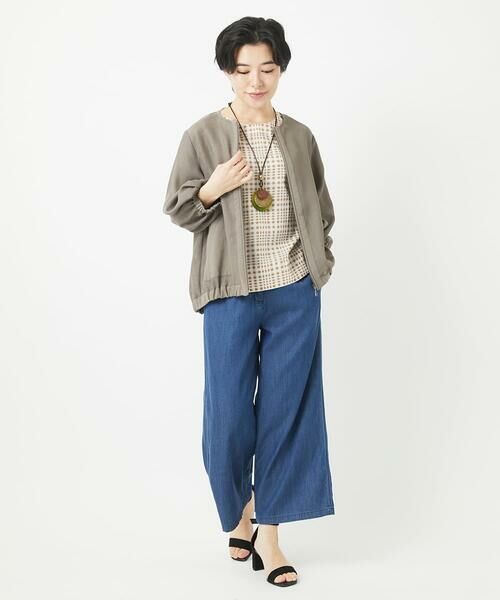 Maison de CINQ / メゾン ドゥ サンク その他アウター | メッシュシアーショート丈ブルゾン | 詳細27