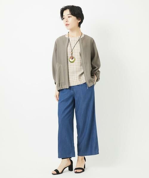 Maison de CINQ / メゾン ドゥ サンク その他アウター | メッシュシアーショート丈ブルゾン | 詳細28