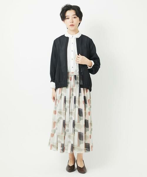 Maison de CINQ / メゾン ドゥ サンク その他アウター | メッシュシアーショート丈ブルゾン | 詳細29