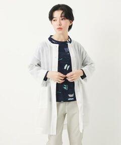 Maison de CINQ / メゾン ドゥ サンク その他アウター | メッシュシアーチュニック丈羽織