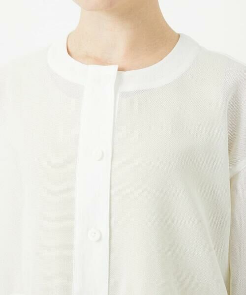 Maison de CINQ / メゾン ドゥ サンク その他アウター | メッシュシアーチュニック丈羽織 | 詳細16