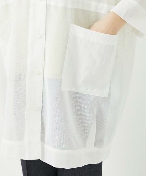 Maison de CINQ / メゾン ドゥ サンク その他アウター | メッシュシアーチュニック丈羽織 | 詳細18