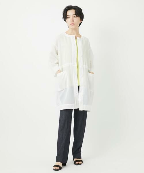 Maison de CINQ / メゾン ドゥ サンク その他アウター | メッシュシアーチュニック丈羽織 | 詳細27