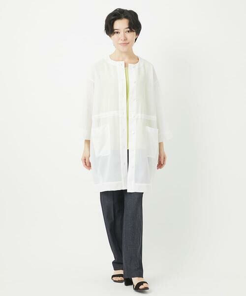 Maison de CINQ / メゾン ドゥ サンク その他アウター | メッシュシアーチュニック丈羽織 | 詳細28