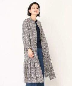 Maison de CINQ / メゾン ドゥ サンク ロング・マキシ丈ワンピース | LIBERTYプリントシャツワンピース（LODDEN WOOD）